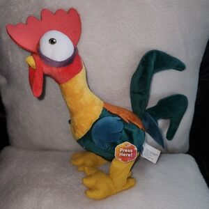 Just Play Disney Moana Hei Hei Clucking & Dancing Plush toy Action Figure